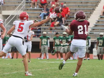 Coyotes kick off football season at Carrizo Springs