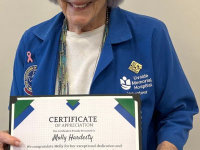 UMH Auxiliary’s August 2025 Volunteer of the Month