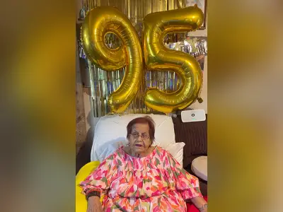 Amelia Ybarra of Uvalde celebrates her 95th birthday