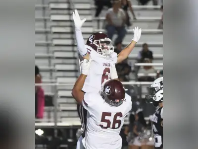 Coyotes corral Mavericks for 50-21 football victory