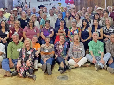 Uvalde High School’s class of 1975