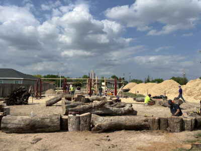 Volunteers needed to build playspace at El Bigote Park