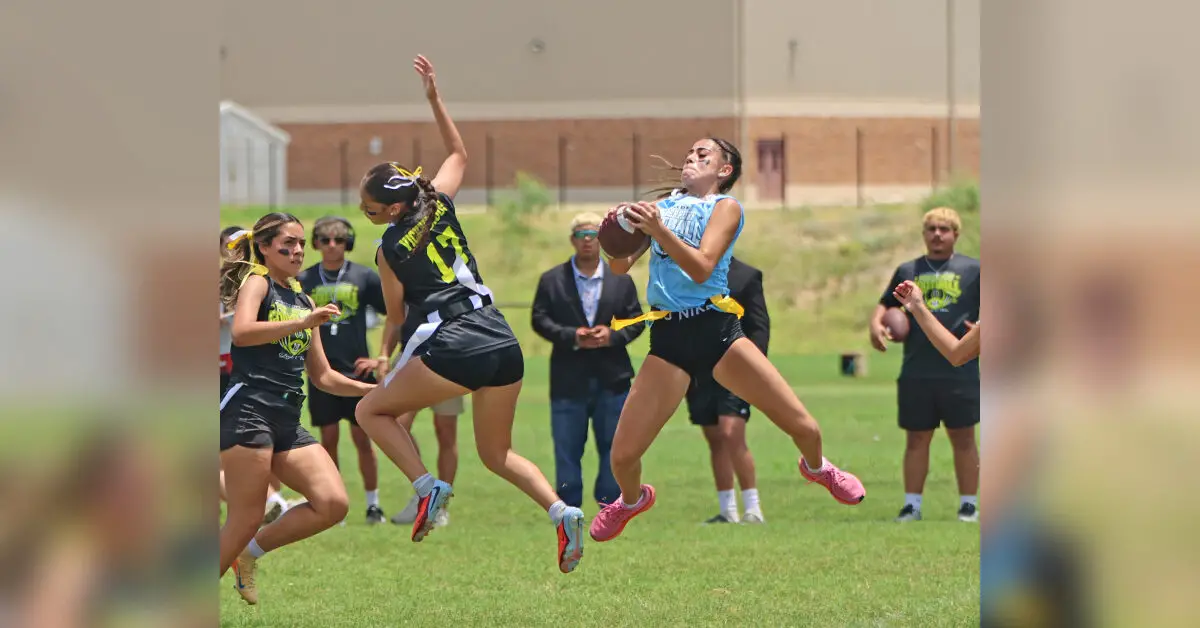 Class of 2026 blanks ‘27 in Powder Puff
